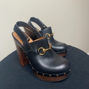 GUCCI AMSTEL PLATFORM CLOGS